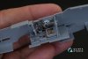 Quinta Studio QD48140 Ki-61-I 3D-Printed & coloured Interior on decal paper (for Hasegawa kit) 1/48